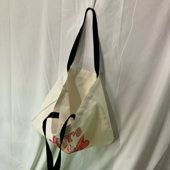 **SALE** Handmade Canvas Tote Bag, Daddy’s Girl, 15” X 18” X 5” Large Capacity - Picture 2 of 4